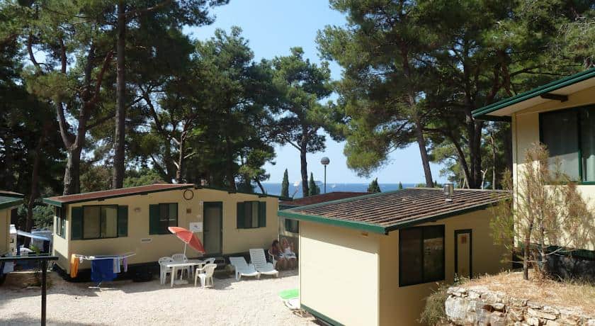 mobilne hišice kamp porton Biondi Rovinj