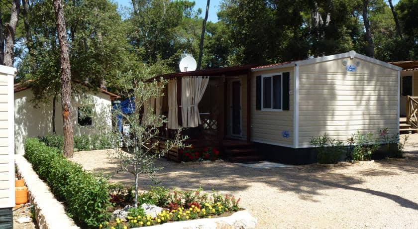 mobilne hišice kamp park soline biograd